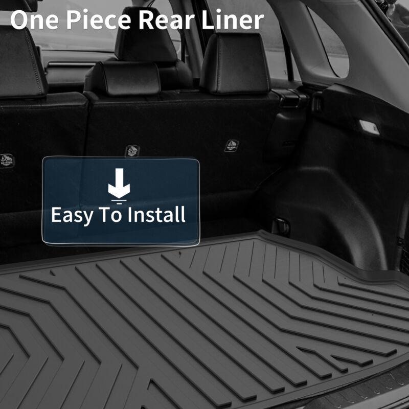 YITAMOTOR Floor Mats & Cargo Liner for Chevy Tahoe/GMC Yukon 2025-2021 (Only for Bucket Seats)