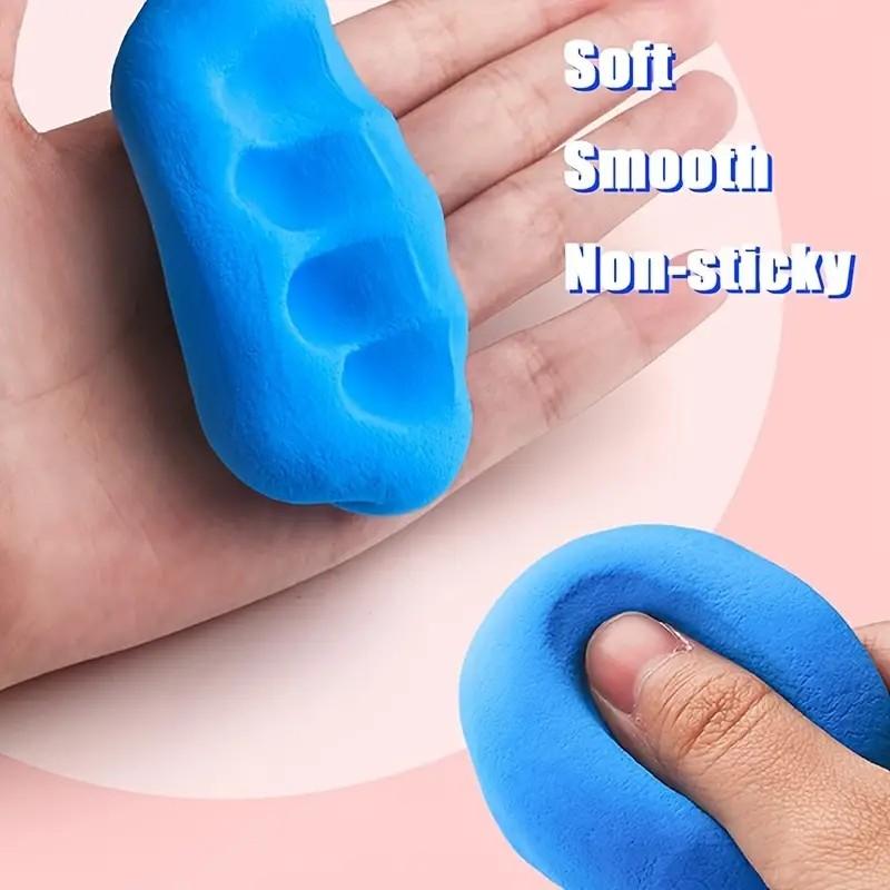 24 Color Air Drying Clay Set, ultra light clay belt carving tool，Ultra Light Clay with Sculpting Tools, DIY Handicrafts