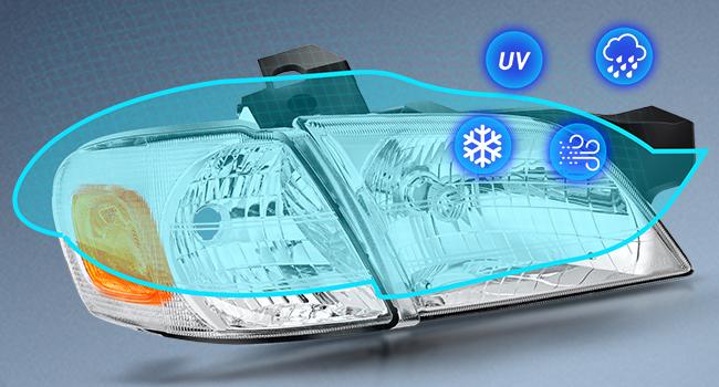 Nilight Headlight Assembly Compatible with 1997 1998 1999 2000 2001 2002 2003 2004 2005 Chevy Venture Oldsmobile Silhouette 1997-1998 Pontiac Chrome Housing Amber Corner Clear Lens