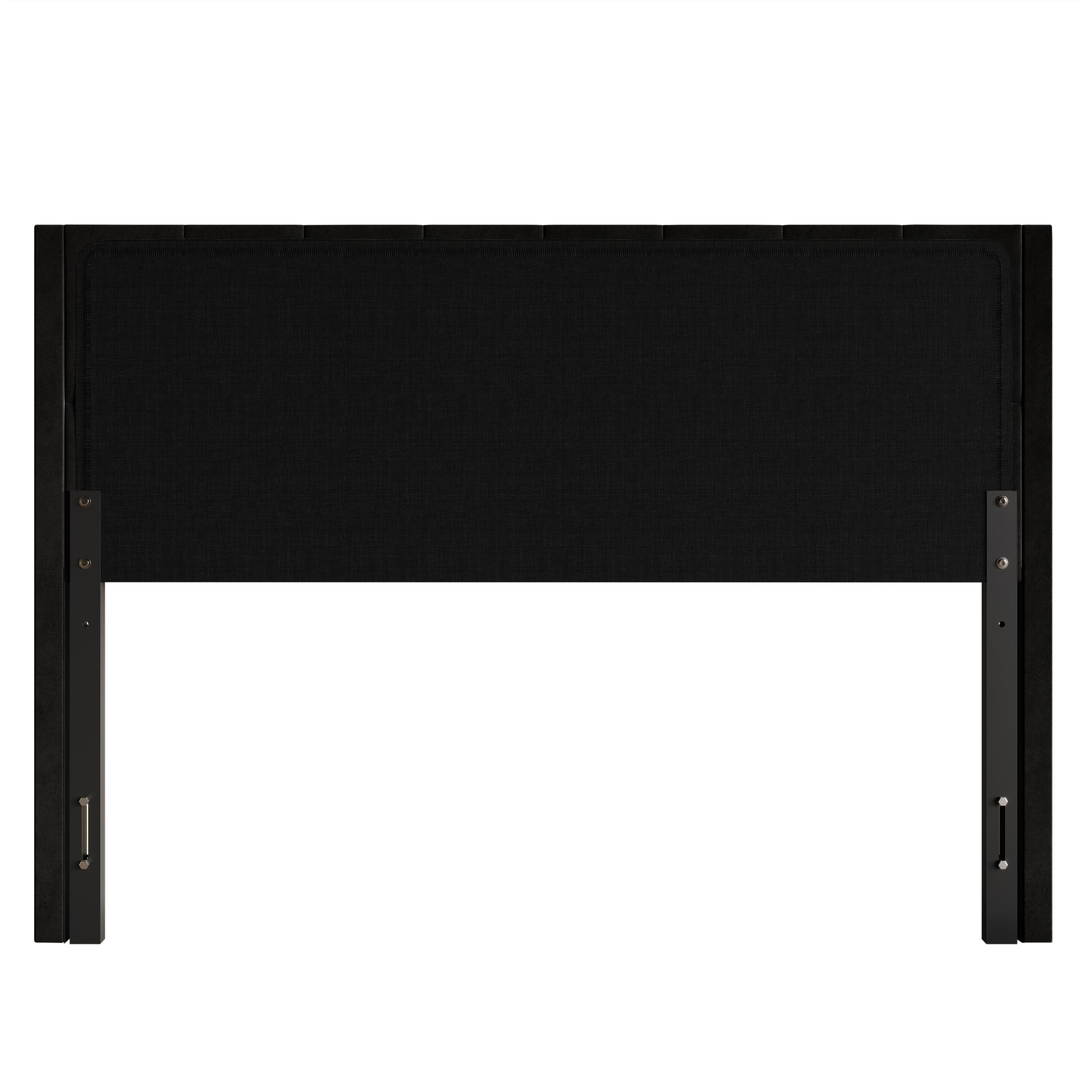 Favorer Gretna Tufted Upholstered Headboard with Nail Head Trimming for Stylish Bedding Decor