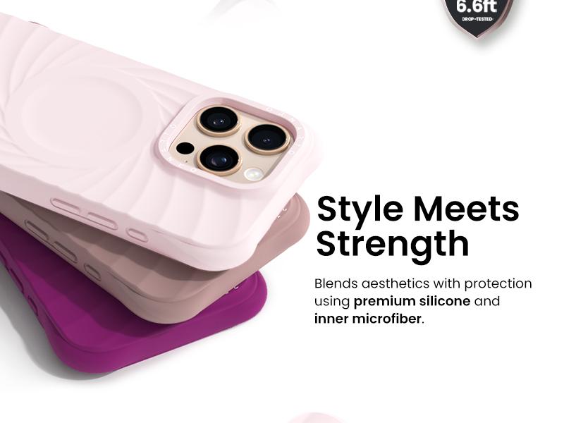 VORTUXE iPhone 17, 16 Series Case [2X Military Grade Drop Tested/VORTUXE Textured/Compatible with Magsafe]