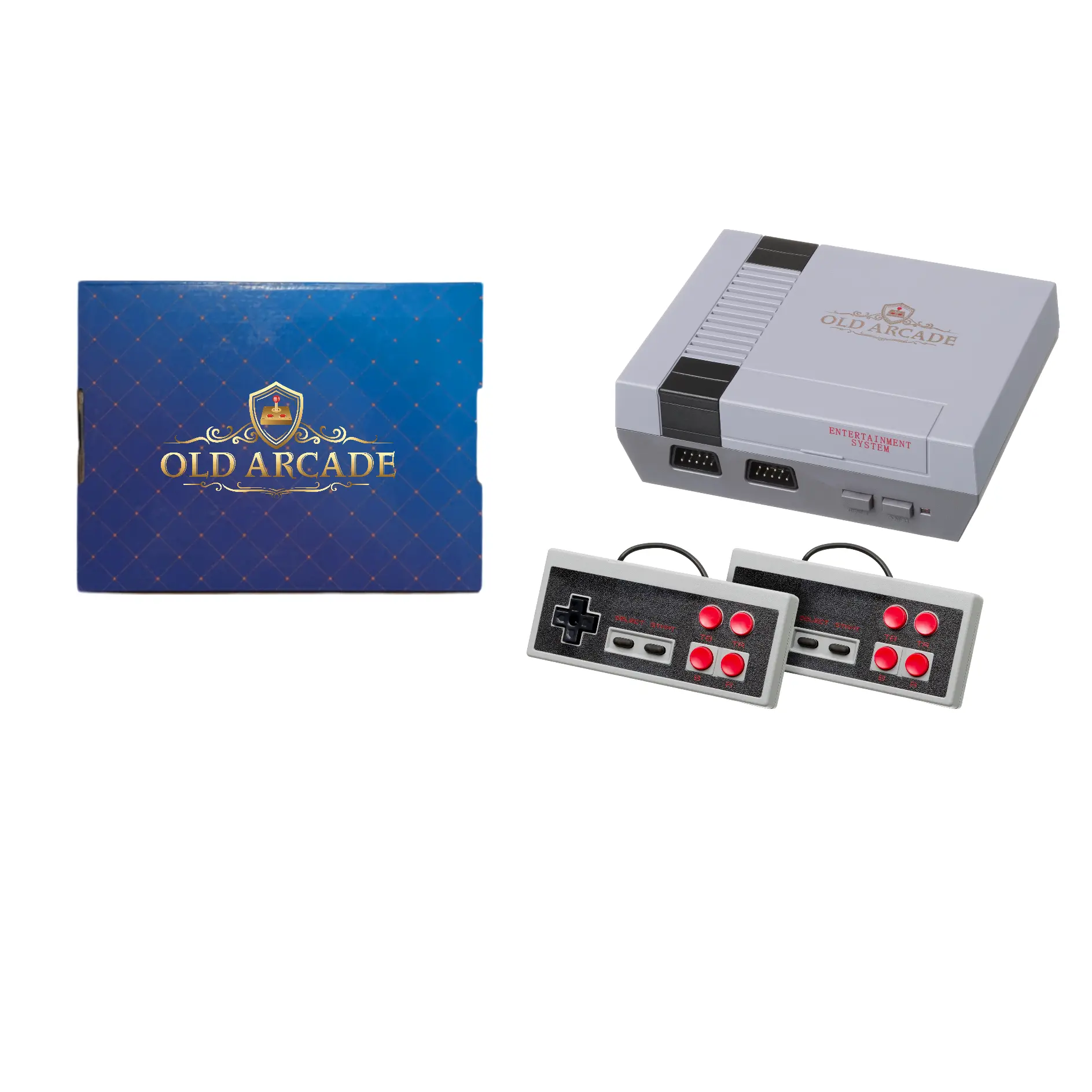 Old Arcade Classic Console - 771 Games, HDMI Compatibility, 2 Controllers, Downloadable Games