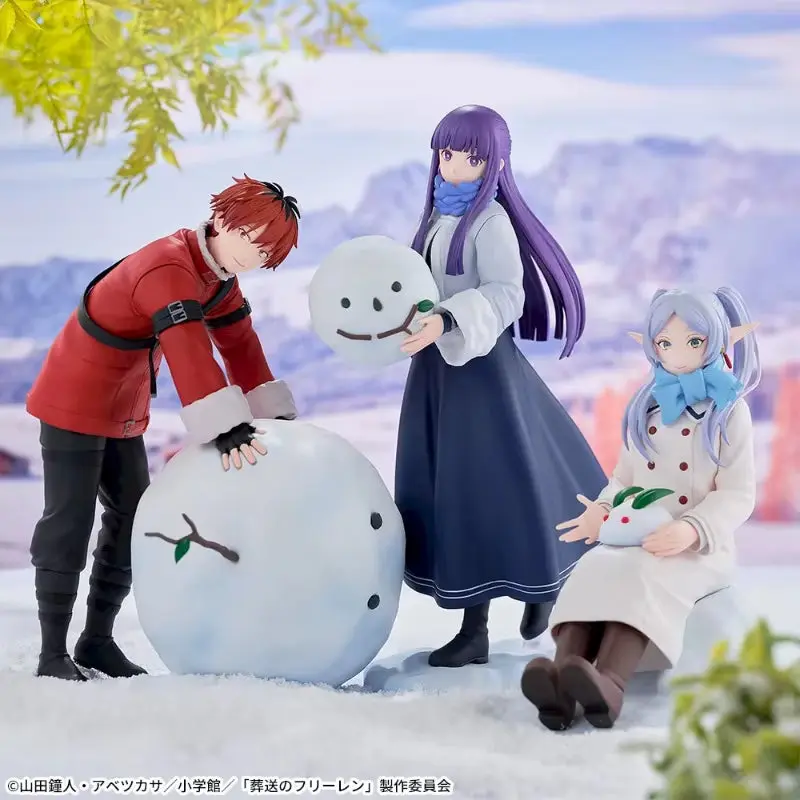 Frieren: Beyond Journey’s End SEGA Xstellar Snow Play Figure – Frieren, Fern or Stark Anime PVC Figure Collectible Figurine Display