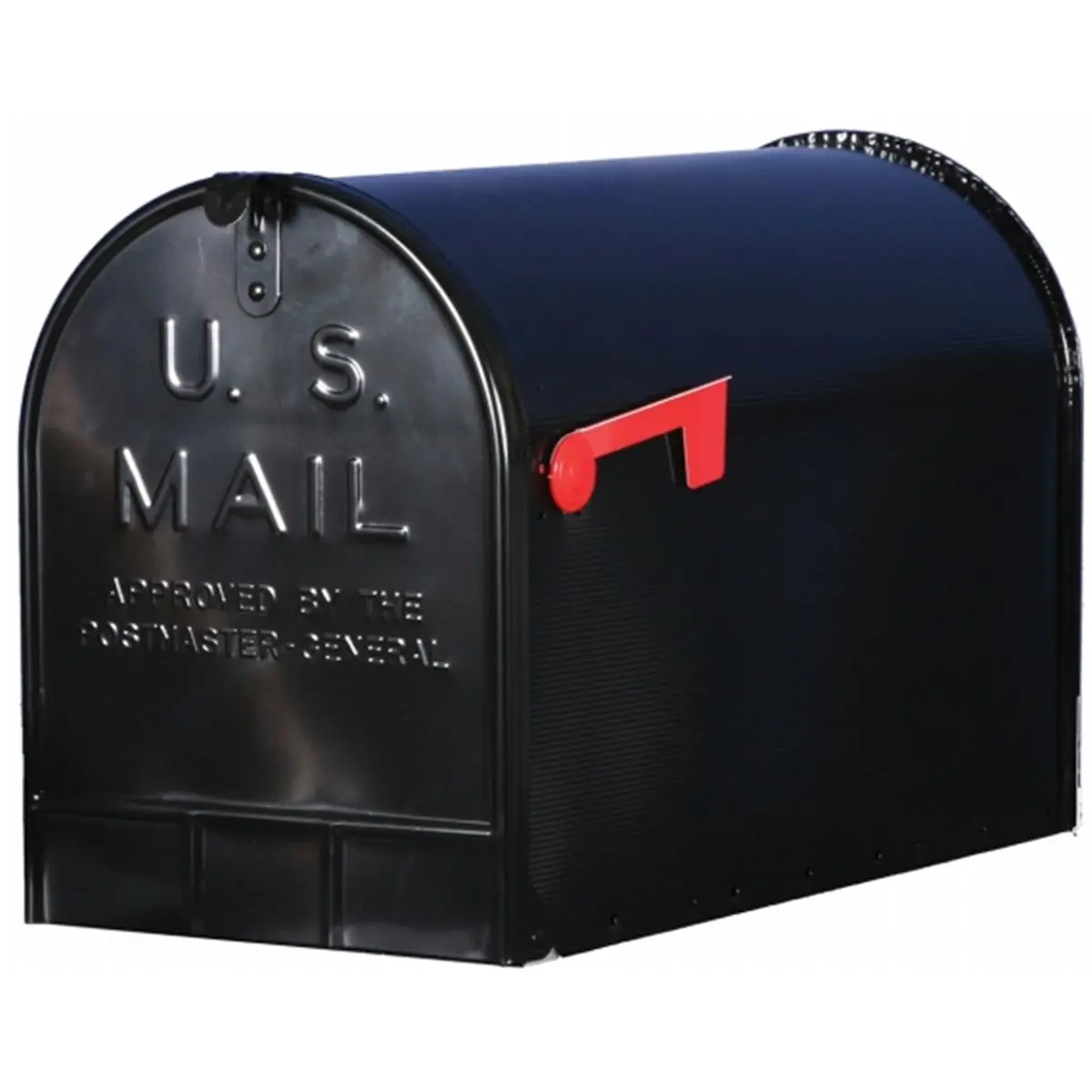 Solar Group Inc ST200B00 Black Jumbo Size Rural Mailbox