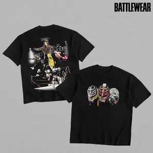 Rey Mysterio 619 Heavy Cotton T-shirt WWE Lucha Shirt Fan Apparel Classic Regular Fit Wrestler Shirt Gift For Wrestling Fans Direct To Garment Breathable Printed, Graphic Tee, Soft, Casual, Unisex, Vintage, Streetwear, Classic, Menswear
