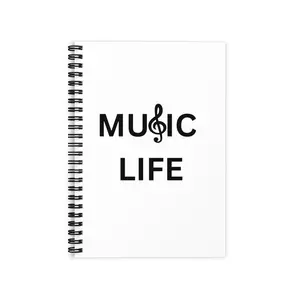 Ruled Line Spiral Notebook