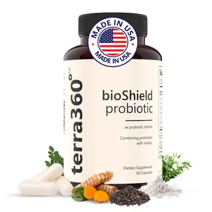 BioShield Probiotic for Women – Menopause, Gut Health for Women, Joint Comfort, Immune Support – Multi-Benefit with Turmeric, Curry Leaf & Moringa - 60 Capsules