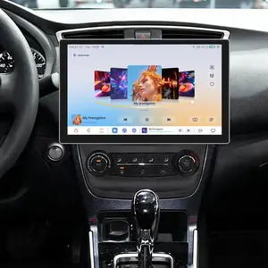 13.1'' Car Radio for 【Nissan Sentra Sylphy 2013 2014 2015 2016 2017】 WiFi Android Car Stereo 2K Touchscreen Radio Bluetooth GPS WiFi SWC FM Multimedia Player Backup Camera Head Unit