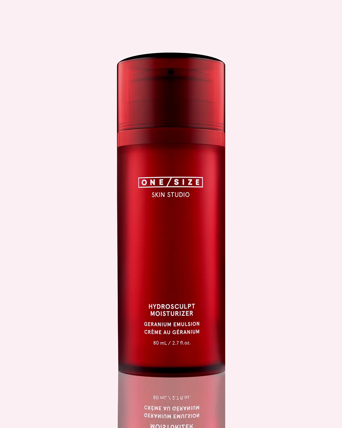 ONE/SIZE Hydrosculpt Moisturizer Geranium Emulsion 80 mL Skin Studio Hydrating Cream