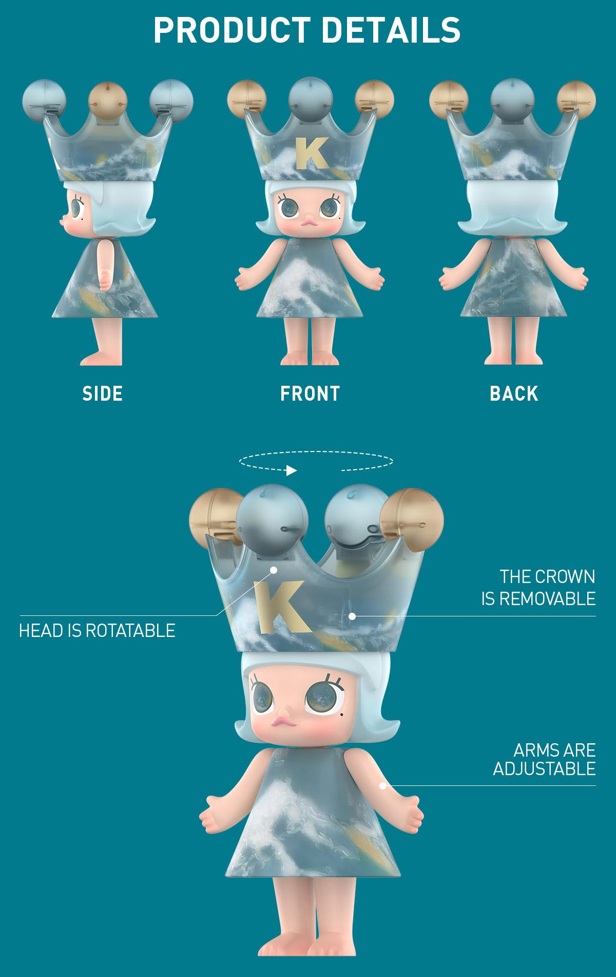 POP MART MEGA ROYAL MOLLY 400% DIDI-TO LOVE