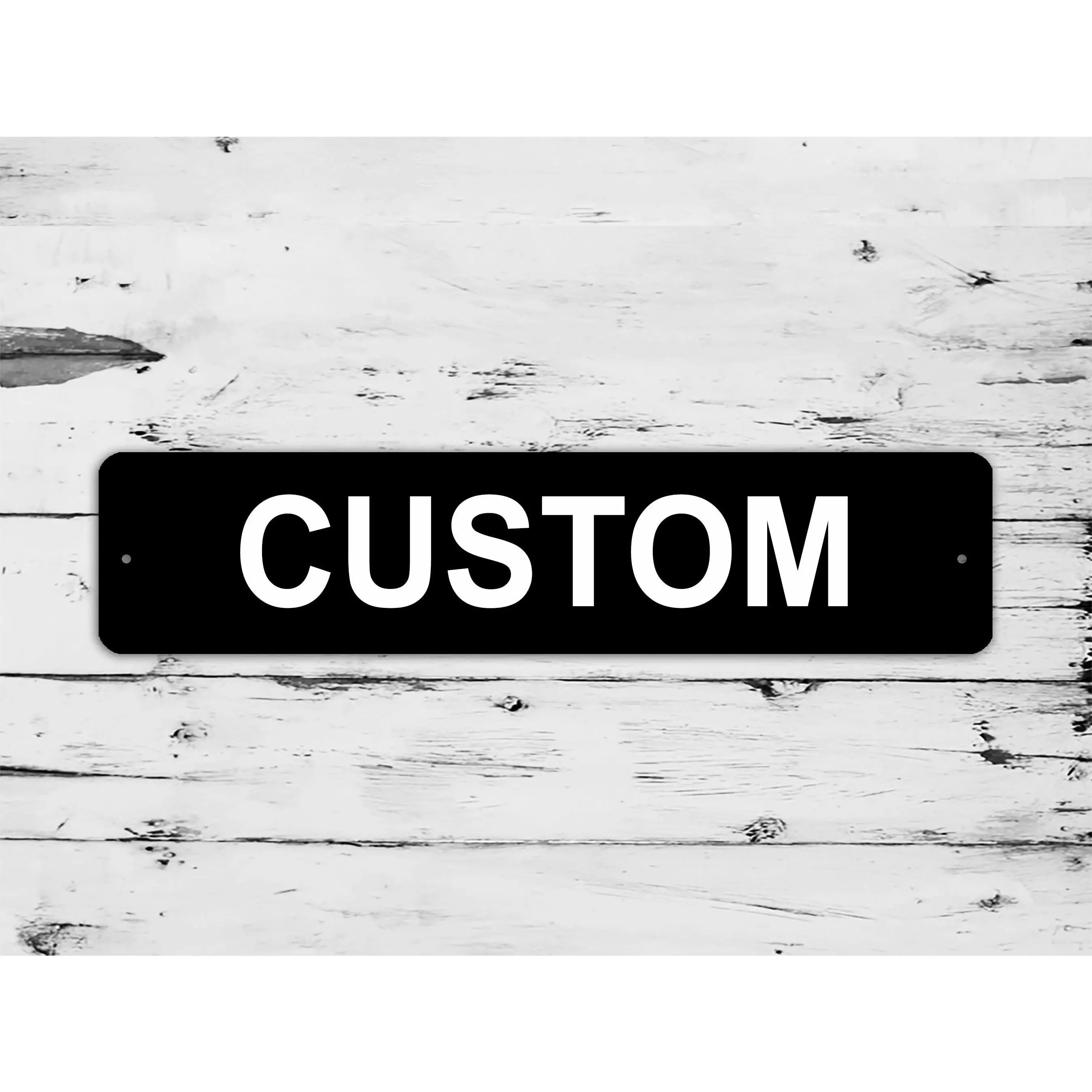 Custom Street Sign