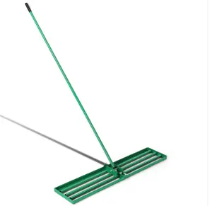 30 * 9.8 * 75 inch green lawn leveler pole disassembly iron type tool
