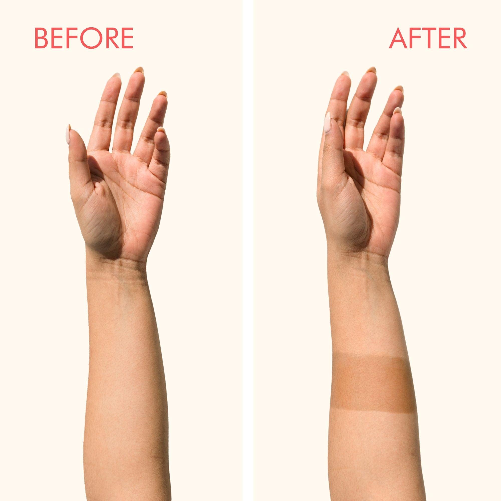 Beauty by Earth Self Tanner Body Lotion Kit - Flawless Sunless Tanning Lotion with 3 Piece Applicator Set for Streak-Free Bronzed Golden Hydrating Moisturizing Formula Made in USA Sensitive Skin Moisture Coconut