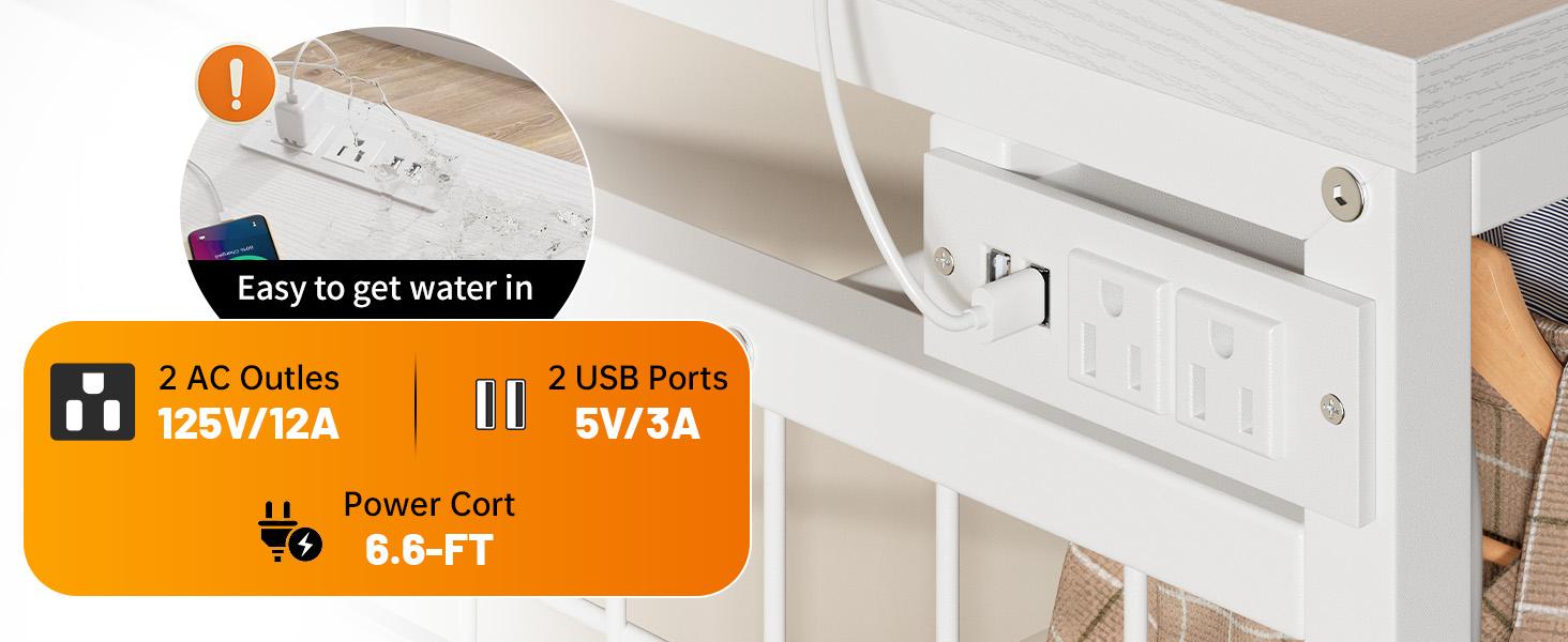 Raybee 49.2" W 6 Drawer Dresser for Bedroom with Hanging Rack, Home Organizer Dresser with LED Lights & Charging Station, Fabric Dressers & Chest of Drawers with Clothes Rack, Wooden Top, Grid Panel, Small Space Storage Unit for Living Room, Closet Raybee 49.2" W 6 Drawer Dresser for Bedroom with Hanging Rack, Home Organizer Dresser with LED Lights & Charging Station, Fabric Dressers & Chest of Drawers with Clothes Rack, Wooden Top, Grid Panel, Small Space Storage Unit for Living Room, Closet