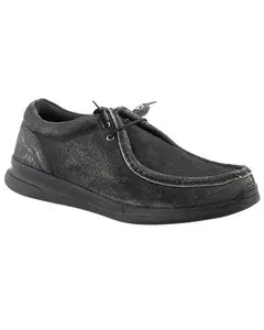 Men's Chillin Low Eyelet Chukka Casual Shoes Moc Toe - 09-020-0992-2963 Bl