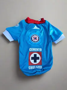 Camiza de futbol cruz azul para mascota