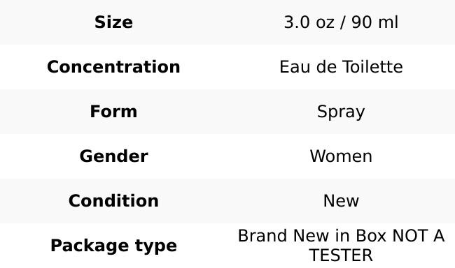 COACH NEW YORK by Coach 3 / 3.0 oz EDT for Women New In Box