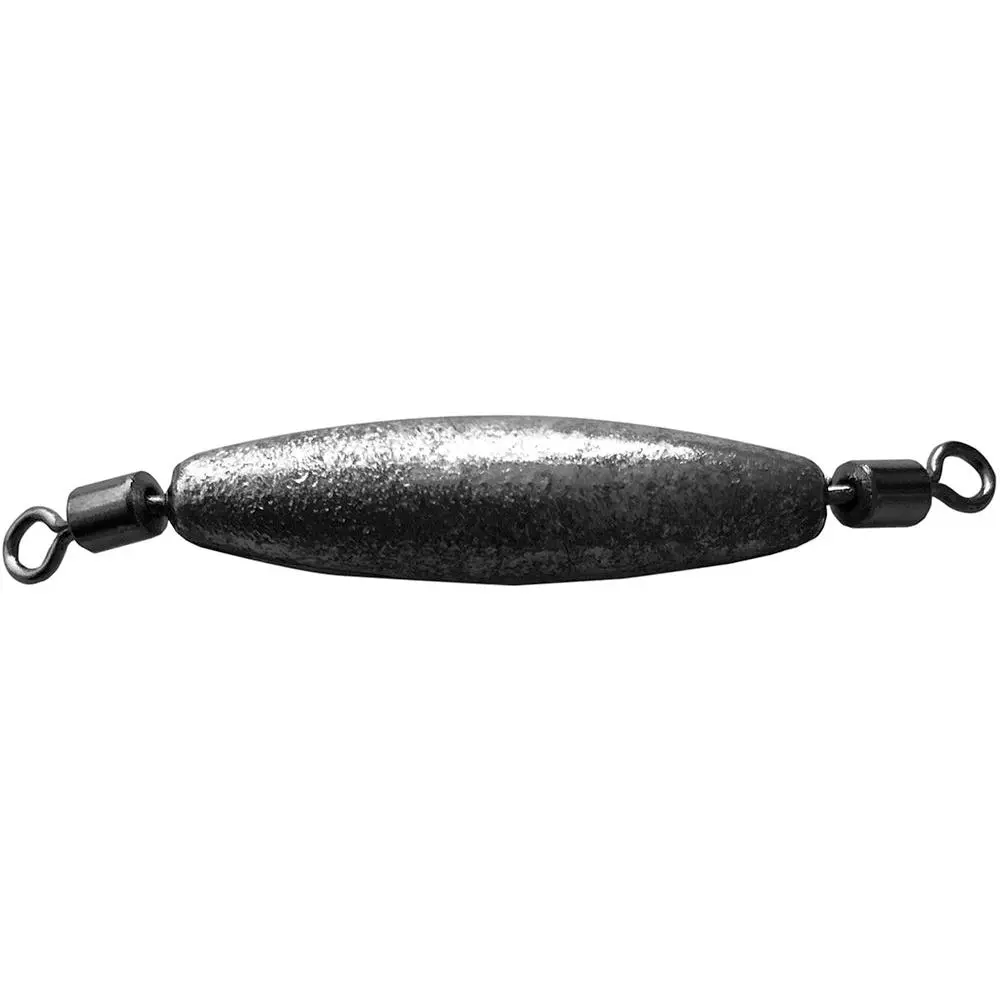 P-Line Through-Wire Bobber Weights Fishing Tackle - 2-Pack Inline Sinker with Dual Swivel for Float Control