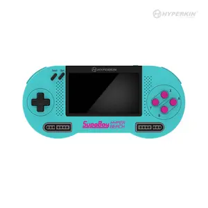 Hyperkin SupaBoy Handheld console, Portable Pocket Console, SNES/SFC Gaming, AV Output, 4:3 Screen, Rechargeable Battery, 10 Hours of Battery Life