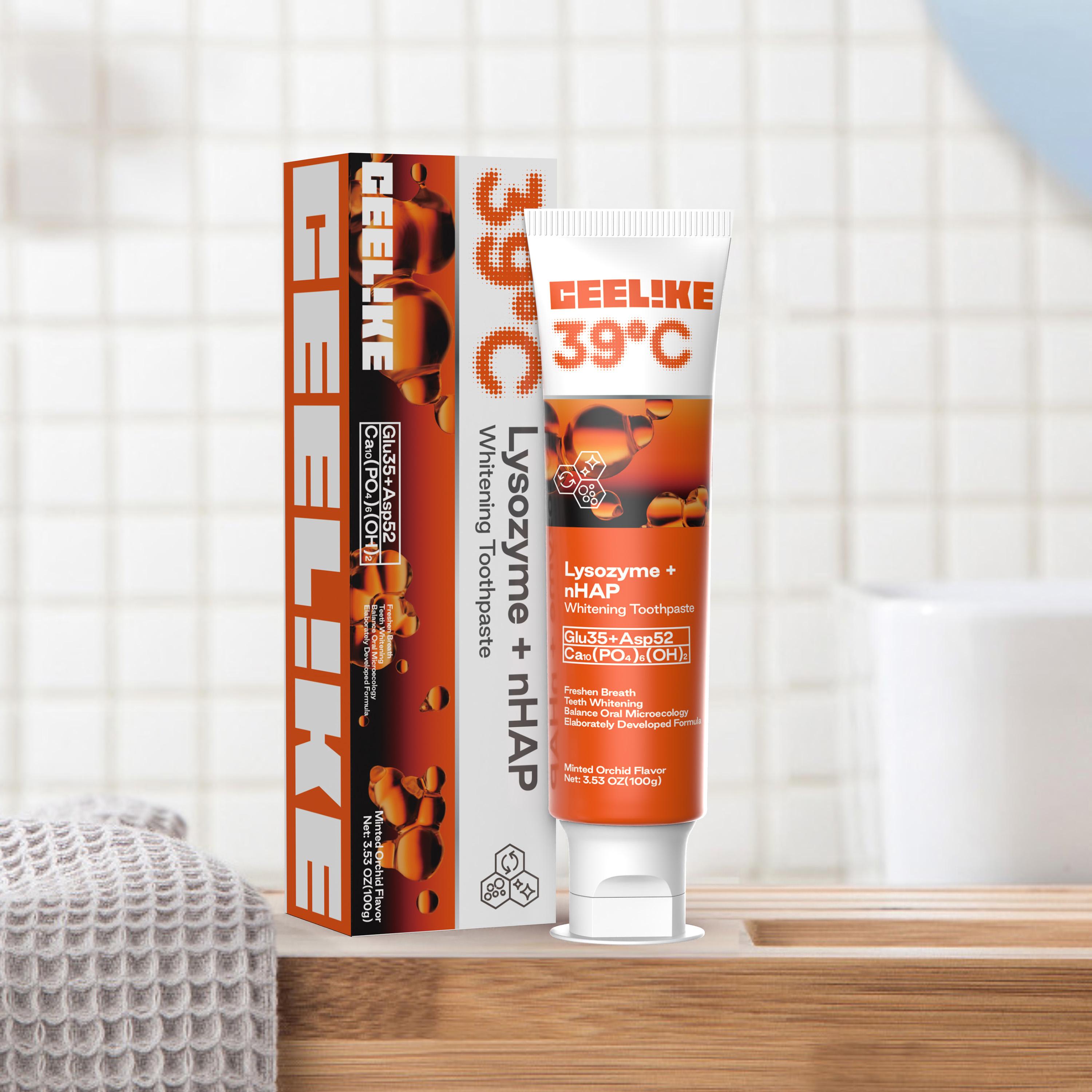 CEELIKE Lysozyme Toothpaste | Fresh Breath, Advanced Care Formula