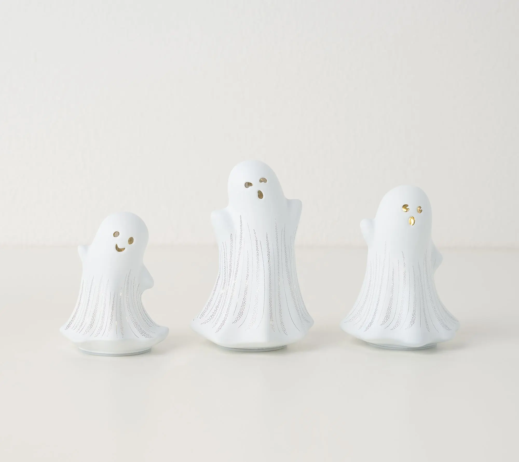 Set of 3 Starry Night Ghosts by Valerie