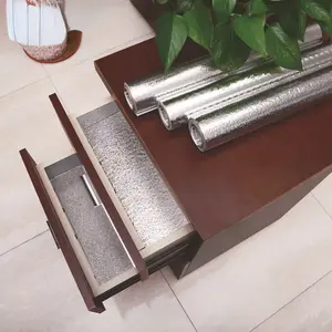 Kitchen Oil-proof Waterproof Stickers Anti-fouling High-temperature Aluminum Foil Self-adhesive Wallpaper Stove Cabinet Stickers r living room kitchen countertop