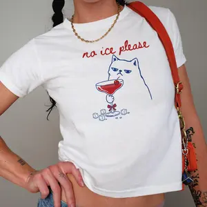 [Sale Up To 50%] No ICE Please Cat Baby Tee, Abolish ICE Shirt, Pro Immigration Shirt, Anti Racism T-Shirt, Political Activist Tee, Liberal Women Tee