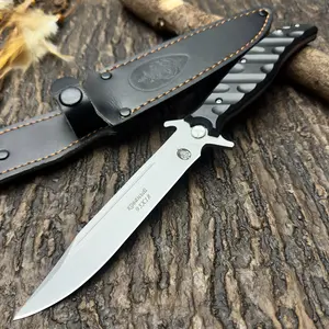 1 stainless steel practical kitchen knife, with a high-hardness cutting edge, a fixed blade for daily carrying, a sharp fruit knife, a multi-functional knife suitable for outdoor camping, bars, fishing, and mountaineering