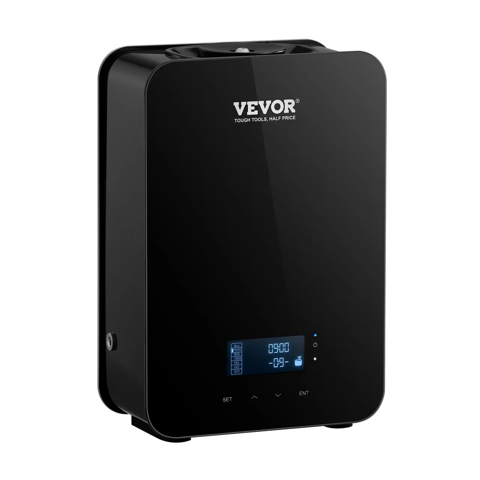 VEVOR Upgrade HVAC Aroma Diffuser, Scented Sleep Aid Essential Oil Compatible Machine with Cold Air Tech, 180ML, Bluetooth Link, 21 Diffusion Levels, Covers Up to 2000 Sq.Ft for Living Room, HVAC System Use
