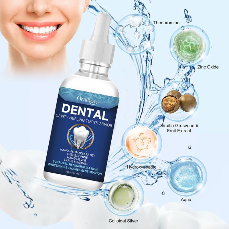 Fluoride-Free Hydroxyapatite Tooth Armor Drops | Enamel Repair, Whitening & Fresh Breath | Gentle Oral Care for Sensitive Teeth teeth whitening products