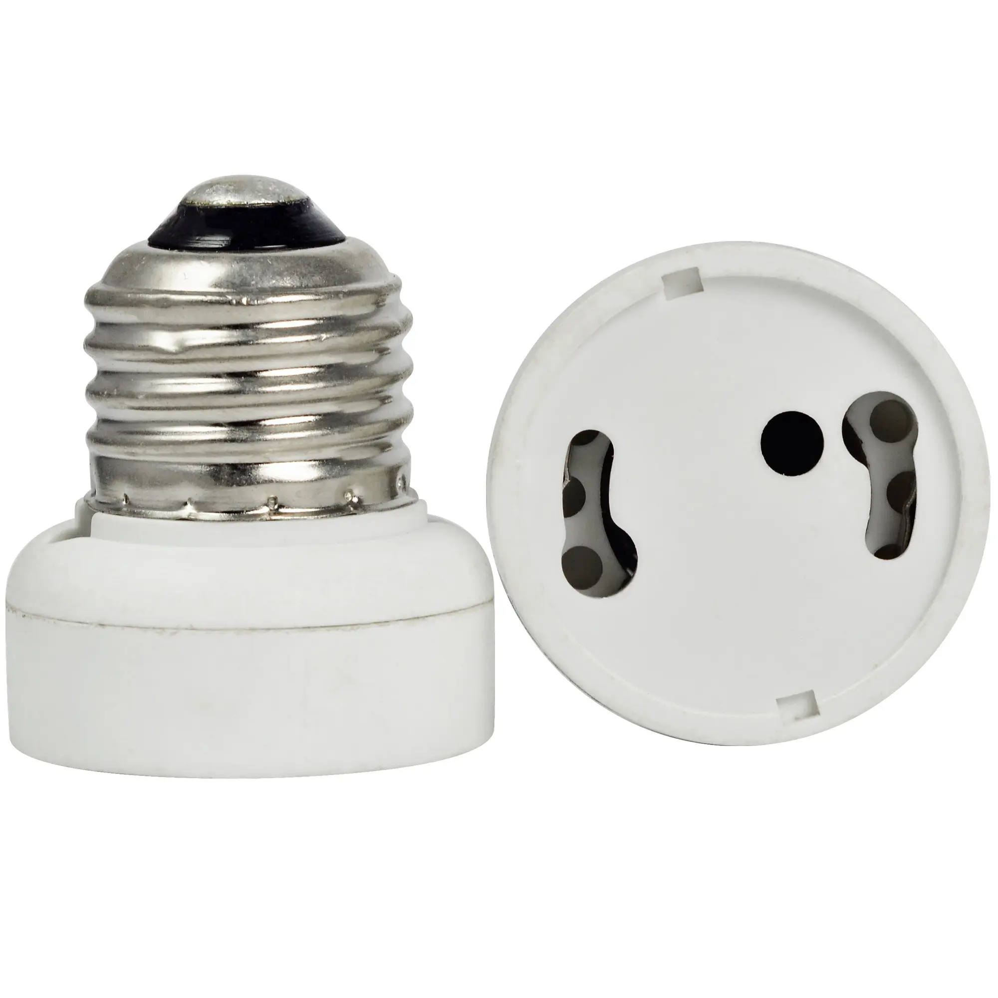 YI Lighting - E26 to GU24 Adapter Converter - E26/E27 Edison Screw to GU24 Bayonet Base Bulb Socket