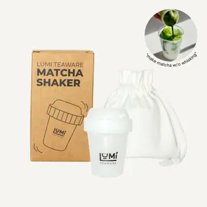 Lumi Teaware Matcha Shaker with Travel Bag Included