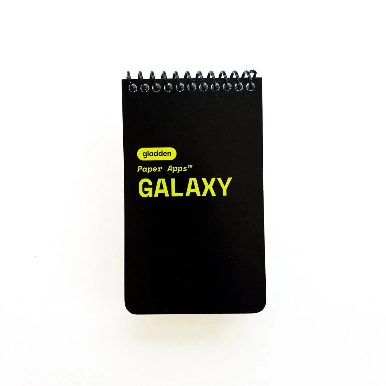 Paper Apps GALAXY Physical Notebook - 3x5", 60-Page Coil-Bound Portable Soft Cover Journal for Game Enthusiasts (Pencil Dice Sold Separately)