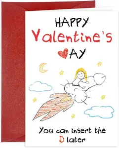 Funny Valentines Day Card for Him Boyfriend Naughty Valentines Card for Husband Men from Wife Inappropriate Valentines Card gift for Boyfriend Him Lover Valentine Greeting Card