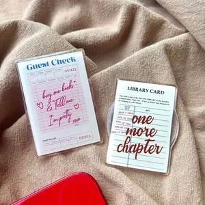 Book Lover Library Card MagSafe Phone Grip – Magnetic Pop Socket Holder for Phone & Kindle – Reader Gift