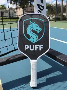 Puff Genesis Elongated Carbon Fiber Pickleball Paddle – Power, Spin & Control