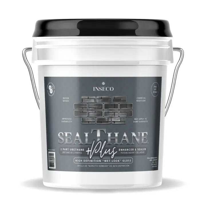 SealThane PLUS – High-Definition High-Gloss – 2 Part Enhancer & Sealer – for Concrete & Brick Pavers