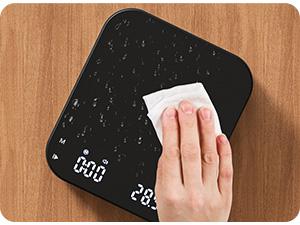 Ultrean Coffee Scale Rechargeable Espresso Scale with Timer 3kg 0.1g Accuracy for Pour Over and Drip Coffee Digital Weighing Machine