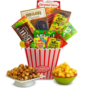 Ultimate Movie Night Gift Basket
