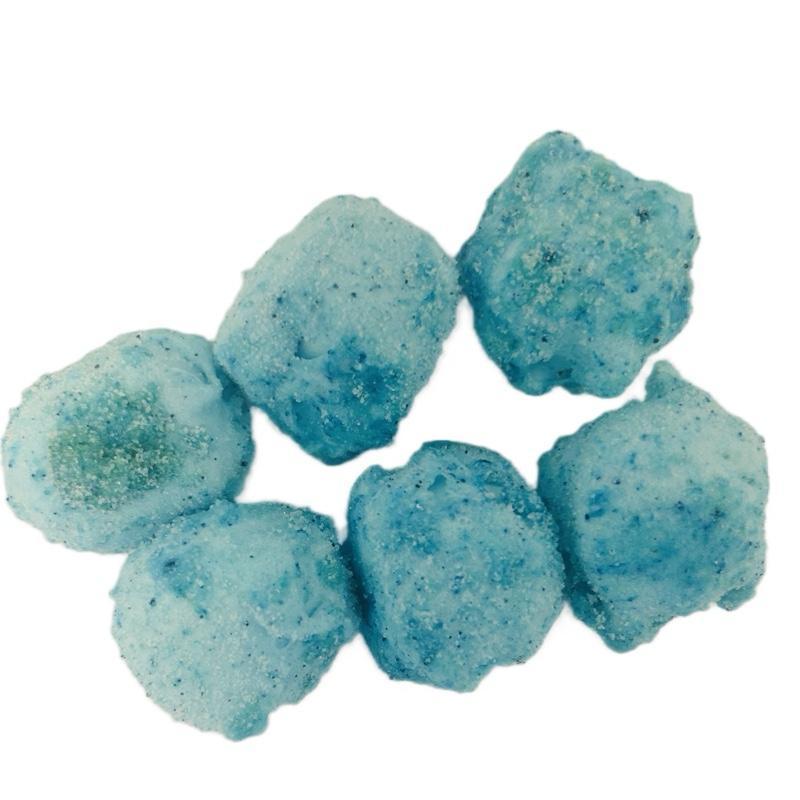 Sweety TreatyCo Blue Raspberry Bombs - Chewy Candy Snack - Sweet Fruit Bonbon Treats Bite Tangy