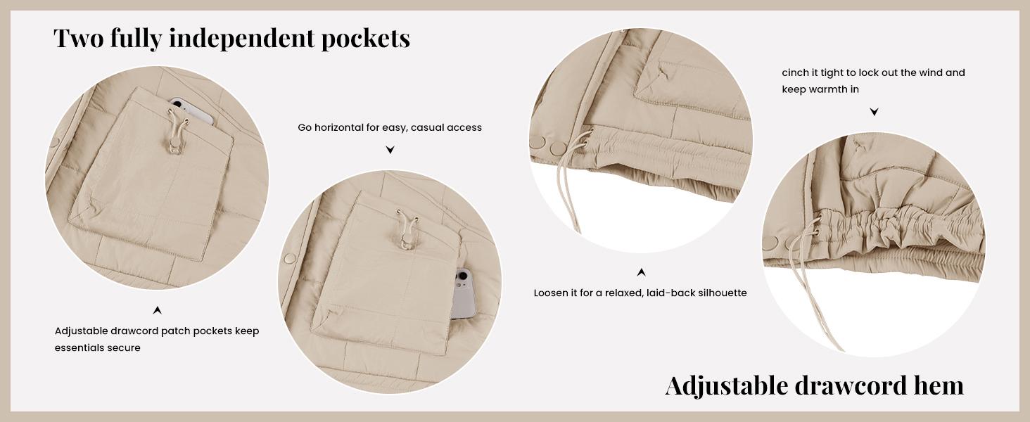 Hooded Puffer Jacket Quilted Coat for Women Long Sleeve 2025 TikTokShopHolidayHaul Christmas Casual Padded Coat Zip Up Splice Shacket with Hood Fall Winter Poncho Outerwear Tops Hooded Puffer Jacket Quilted Coat for Women Long Sleeve 2025 TikTokShopHolidayHaul Christmas Casual Padded Coat Zip Up Splice Shacket with Hood Fall Winter Poncho Outerwear Tops