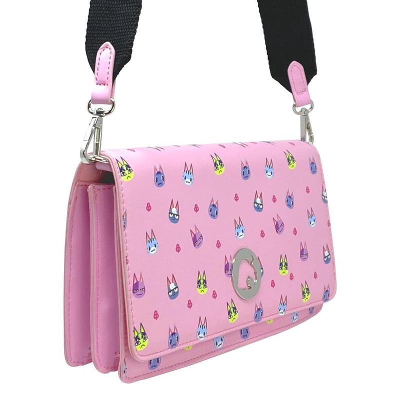 Animal Crossing Nintendo Switch & Switch Lite Sling Bag - Cat's Meow Pink