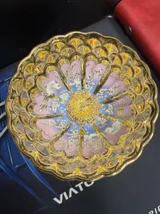 Delighted Hand-Painted Masterpiece Jian Ware Tea Cup/Coffee Cup — Traditional Chinese Craft, Ancient Artisanal Technique, Handmade Celadon Porcelain