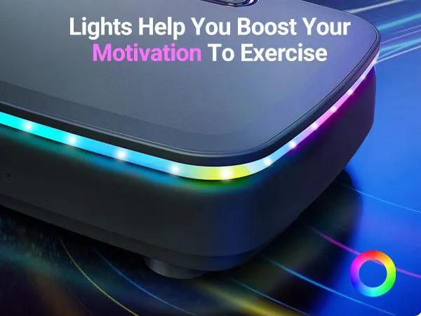 Vibration Plate Exercise Machine, Vibration Plate with Bluetooth and LED Display, Full Body Workout Equipment for Women Men Home Gym