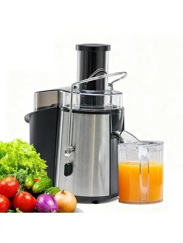 480W Centrifugal Juicer with 2.6-Inch Wide Mouth – Efficient Fruit & Vegetable Juicer for Home Use, High-Power Juice Extractor