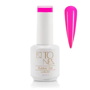 Rubber Base Gel #56 - Flirty Flamingo | Pink | UV/LED | 15 mL / .50 fl oz