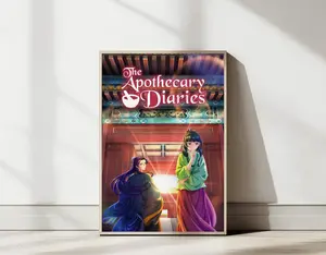 The Apothecary Diaries Anime Poster, Maomao Manga Art( Unframed - Print Only )