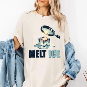 Melt ICE T-Shirt Sweatshirt, Subtle No Ice Stay Salty Shirt, Keep Ice Out, Pro Immigration, FDT Shirt, ICE out of Minnesota Tee