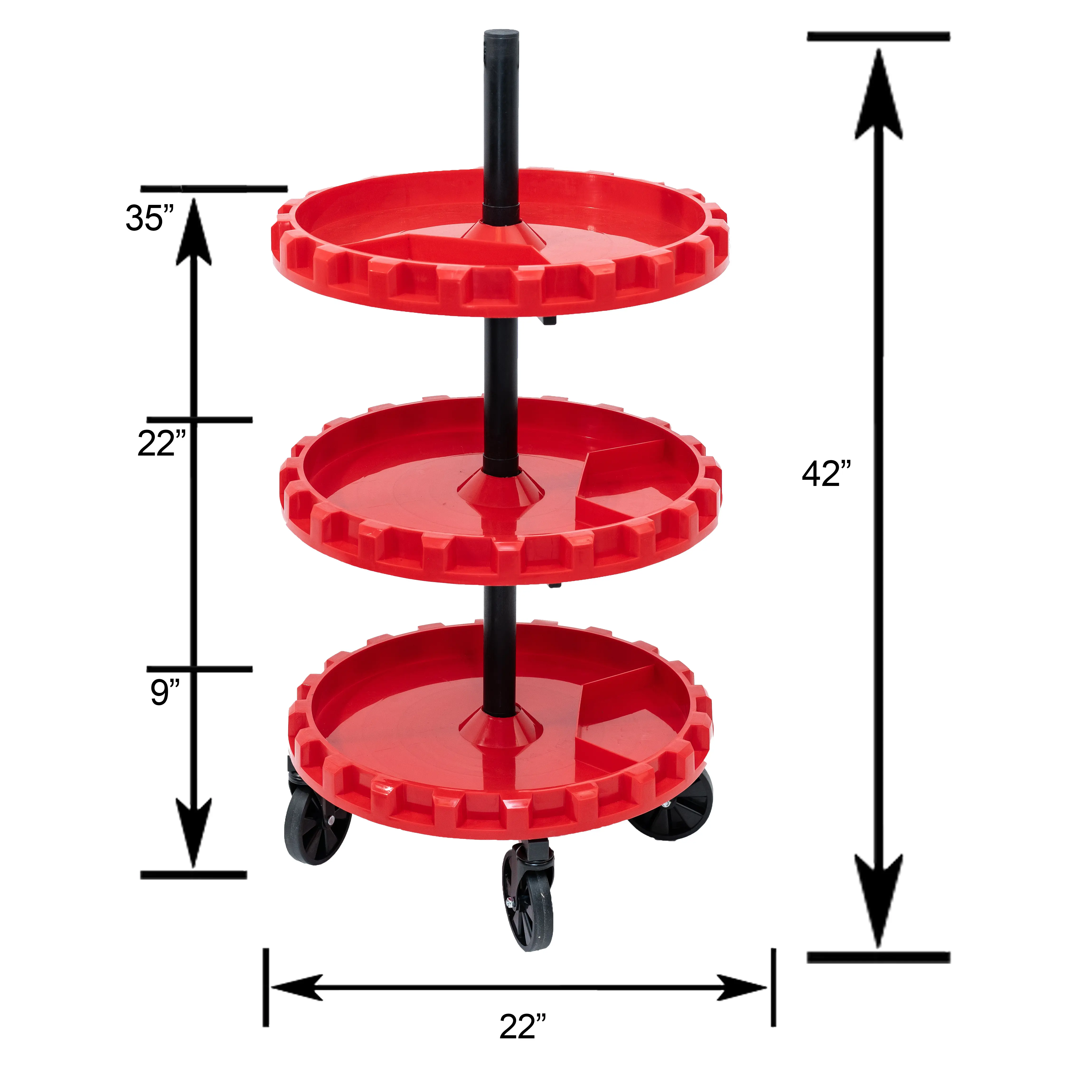 Spinning Tool Tower - Red