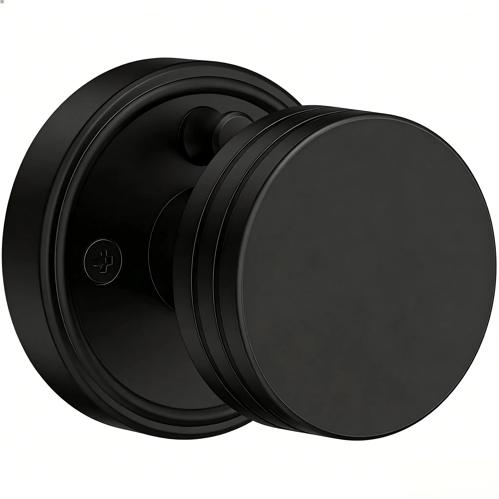 Modern Round Interior Door Knob, Privacy Door Lock For Bedroom & Bathroom